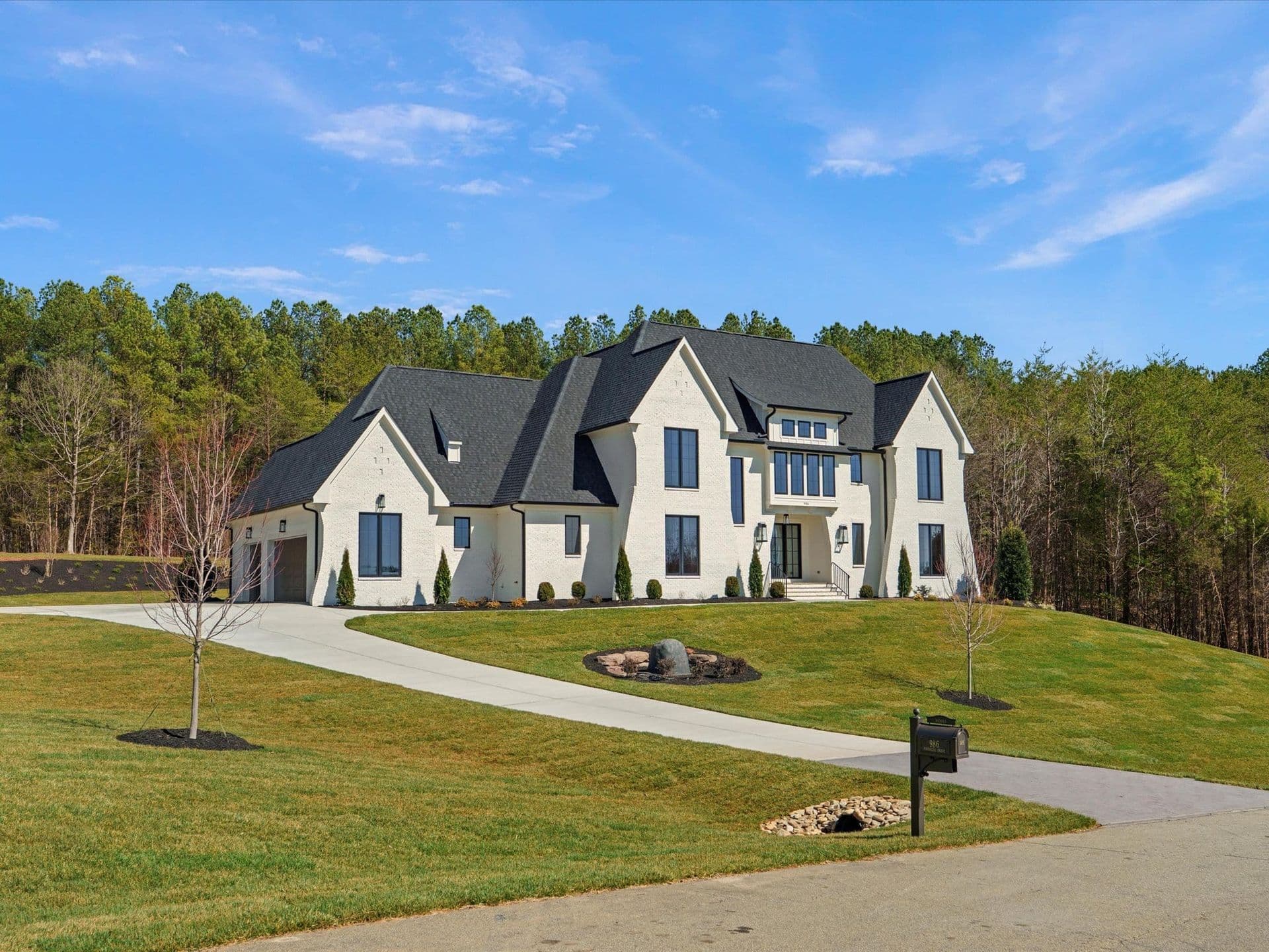 Modern farmhouse custom home by BWA Builders